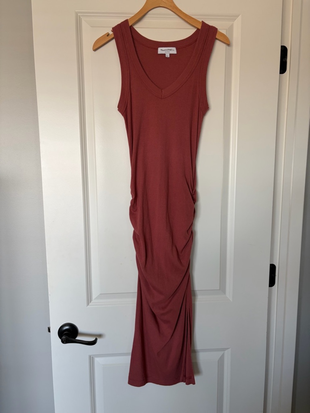 Michael Stars  Sleeveless ultra rib maxi dress